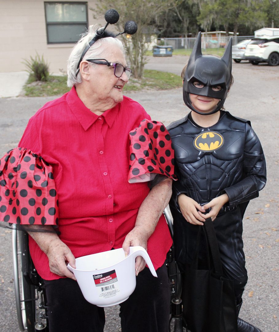 Photos Parkside Assisted Living trickortreaters Bradford