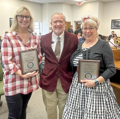 Library says goodbye to two dedicated employees
