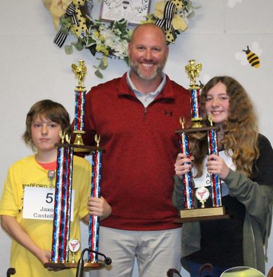 Lawtey’s Castellese wins district spelling bee